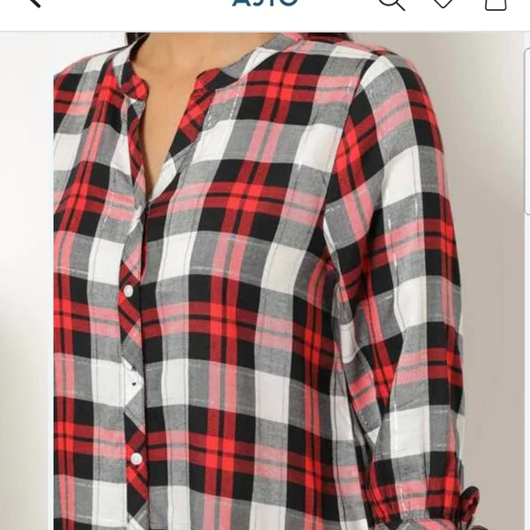 Trends Ajio Checked Shirt - Picture 3 of 5